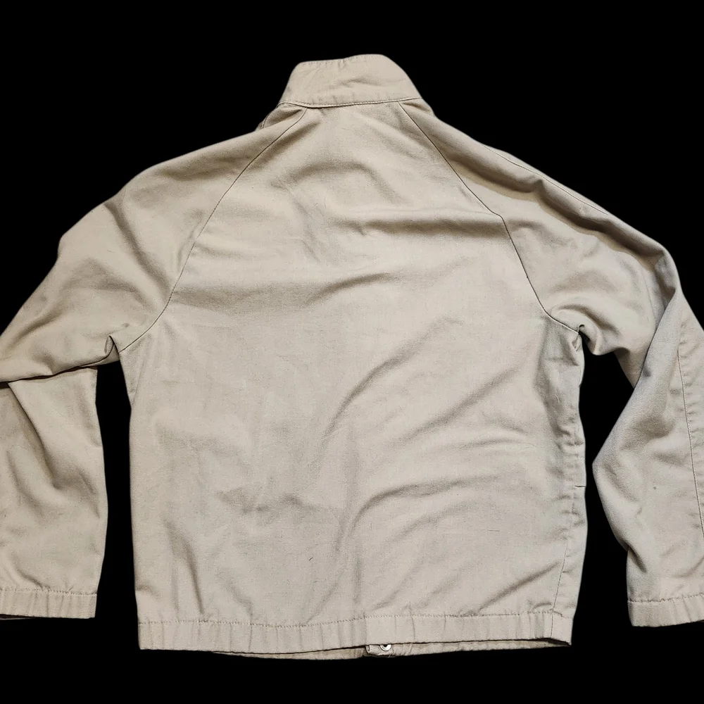 Lacoste Men's Beige Jacket Vintage 80s Made In Canada Rare - Picture 2 of 8